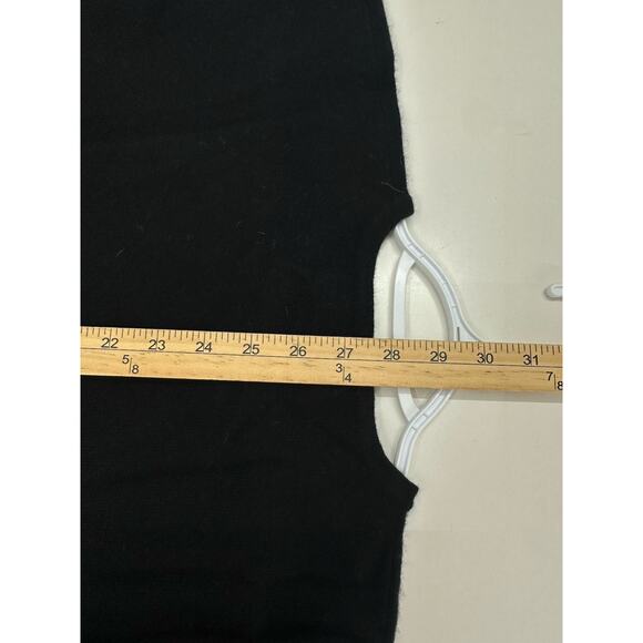 Verrazano Womens Sweater Size Medium Black Cashmere Pullover NWTs - Picture 9 of 10